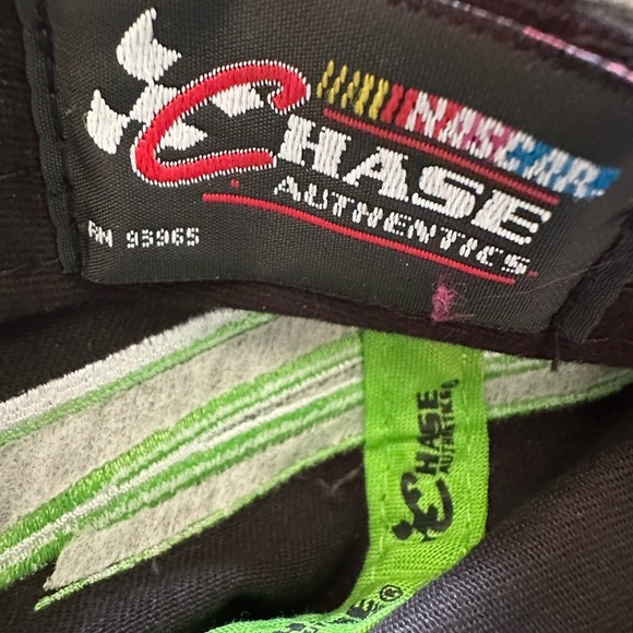 EUC VINTAGE Nascar Hat Cap Strap Back Black Amp Dale Earnhardt Racing Mens 90s - Picture 8 of 8